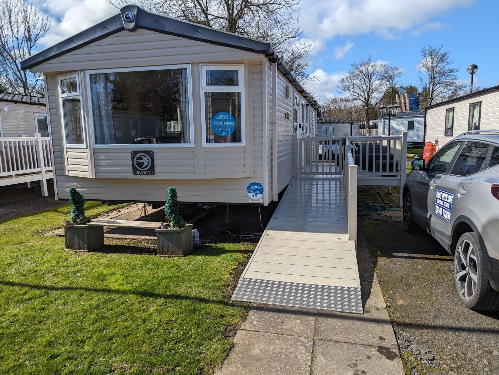 Cheswick  Haggerston Castle 3 Bedroom Deluxe Holiday Home מראה חיצוני תמונה